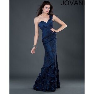 Jovani Evening Dress Latte Color